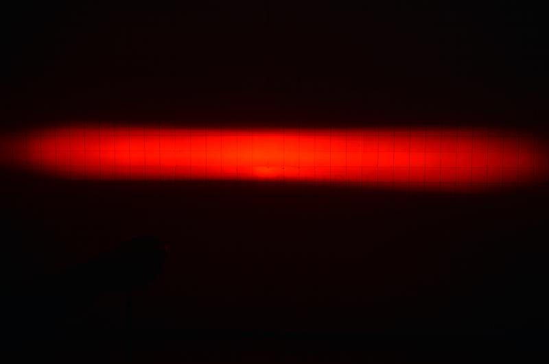 LED FORK SIGNAL LIGHT RED LINE