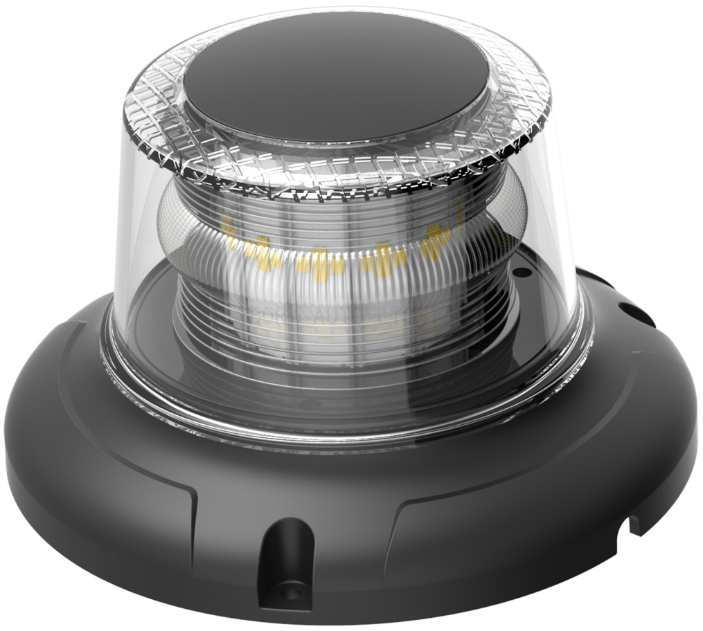 48W LED Strobe Beacon blue color for ambulance police vehicles