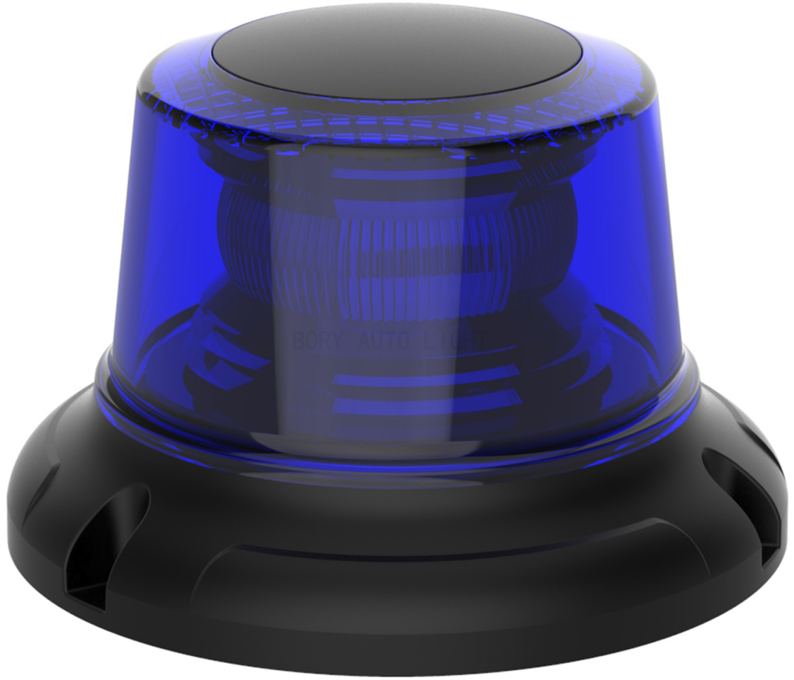 48W LED Strobe Beacon blue color for ambulance police vehicles